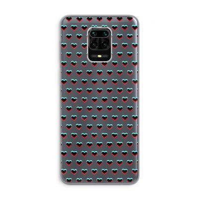 Hartjes: Xiaomi Redmi Note 9 Pro Transparant Hoesje