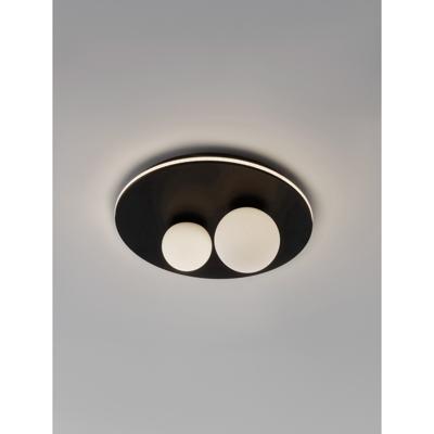 Lyora Design plafondlampVelna zwart Ø 40cm - 9061430