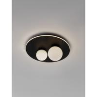 Lyora Design plafondlampVelna zwart Ø 40cm - 9061430