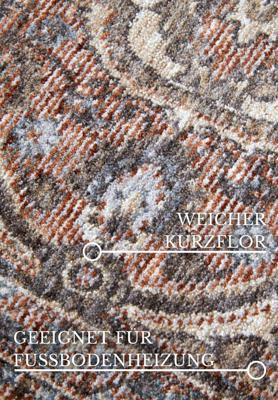 Hanse Home - Villeroy & Boch 1871 Short Pile Rug Renata Red Multicolor - 80x190 cm