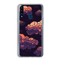 Patroon Wolken: Samsung Galaxy A20s Transparant Hoesje