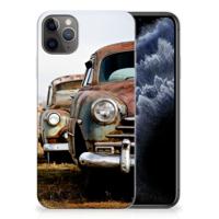 Apple iPhone 11 Pro Max | Siliconen hoesje | met foto Vintage Auto