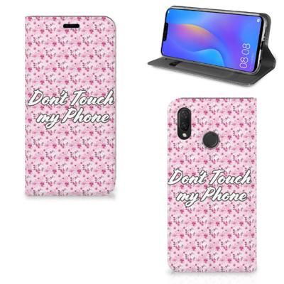 Huawei P Smart Plus Design Case Flowers Pink DTMP Huawei P Smart Plus Design Case Flowers Pink DTMP