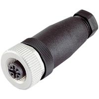 binder 99-0486-12-08 Sensor/actuator connector, niet geassembleerd M12 Aantal polen: 8 Bus, recht 1 stuk(s) - thumbnail