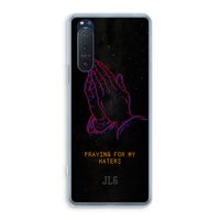 Praying For My Haters: Sony Xperia 5 II Transparant Hoesje