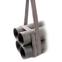 Delta Rondstrop | volgens EN 1492-2 | grijs | 4 ton | 65 mm | 10 m - CO.RS.040010 CO.RS.040010