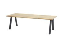 Taste Ambassador diningtafel Teak Antracite 240 x 100 cm 4SO - 4so