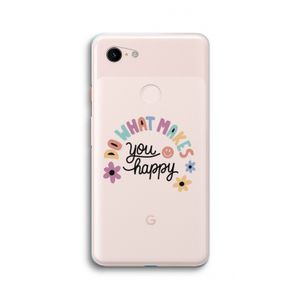 Happy days: Google Pixel 3 XL Transparant Hoesje