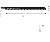 Rotec Decoupeerzaagblad dc355 (2st)