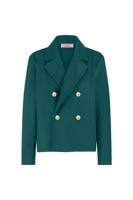 Jade bonded blazer - bottle green - 13165