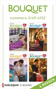 Bouquet e-bundel nummers 4149 - 4152 - Sharon Kendrick, Heidi Rice, Tara Pammi, Michelle Conder - ebook