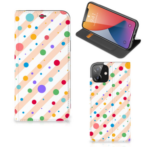 iPhone 12 | iPhone 12 Pro Hoesje met Magneet Dots