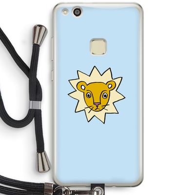 Kleine leeuw: Huawei Ascend P10 Lite Transparant Hoesje met koord