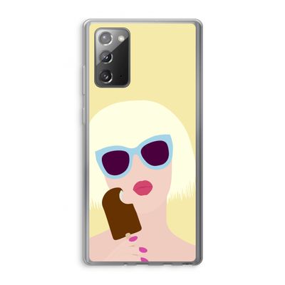 Ice cream: Samsung Galaxy Note 20 / Note 20 5G Transparant Hoesje