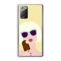 Ice cream: Samsung Galaxy Note 20 / Note 20 5G Transparant Hoesje