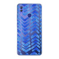 Blauwe pijlen: Honor Note 10 Transparant Hoesje