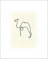 Kunstdruk Pablo Picasso - Le Chameau 50x60cm