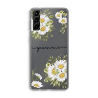 Daisies: Samsung Galaxy S21 Plus Transparant Hoesje