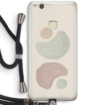 Geo #10: Huawei Ascend P10 Lite Transparant Hoesje met koord