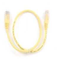 Cablexpert UTP CAT5e Patch Cable,yellow, 0.25m - thumbnail