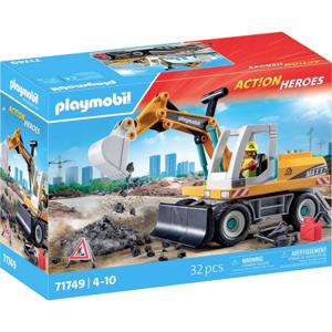 Playmobil Act!on Heros 71749 Grote graafmachine