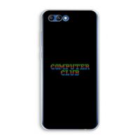 Retro: Honor 10 Transparant Hoesje