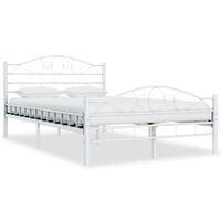 Bedframe metaal wit 120x200 cm