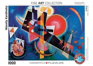 Wassily Kandinsky Puzzel 1000 Stukjes in Blue