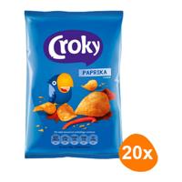 Croky - Paprika Chips - 20 Minizakjes