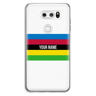 WK Wielrennen: LG V30 Transparant Hoesje