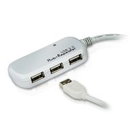 Aten 12 m 4 poorten USB 2.0 verlengkabel | 1 stuks - UE2120H UE2120H