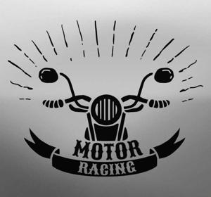 Sticker motor racing