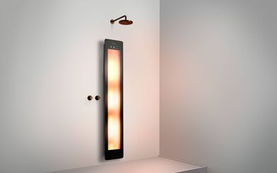 Sunshower One L opbouw vlak met infrarood black
