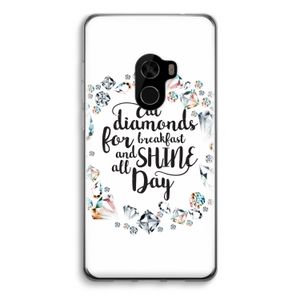 Diamonds: Xiaomi Mi Mix 2 Transparant Hoesje