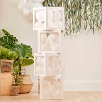 Ginger Ray BAB-113 Botanical Baby Baby Blokken