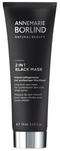 Borlind Masker skin & pore black 2-in-1 (75 ml)