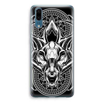 Oh Deer: Huawei P20 Transparant Hoesje