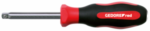 Gedore Vierkantsteekgreep 1/4” | Lengte 61 mm | 2C-Greep - 3301344