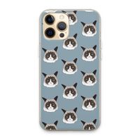 It's a Purrr Case: iPhone 13 Pro Max Transparant Hoesje