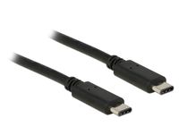 Delock 83672 USB 2.0-kabel Type-C naar Type-C 0,5 m 3 A