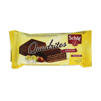 Schar Quadritos cacao wafel glutenvrij 40 Gram