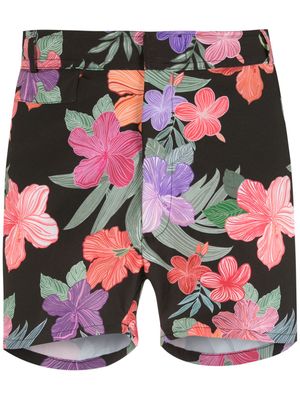 Amir Slama short à imprimé Hibiscus - Multicolore