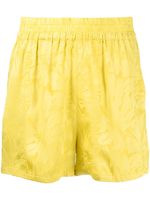 RTA short à imprimé végétal - Jaune