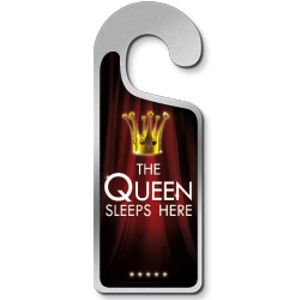 Deurhanger &apos;The Queen Sleeps Here&apos;