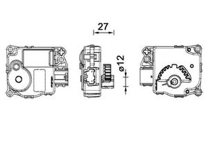 Stel element, mengklep AA59000P