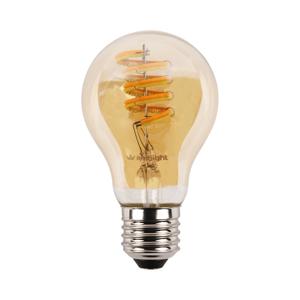 Zigbee e27 spiraal filament lamp dual white a60 amberkleurig