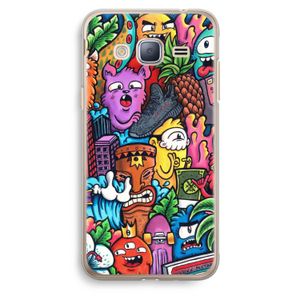Vexx Mixtape: Samsung Galaxy J3 (2016) Transparant Hoesje