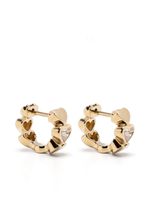 Sydney Evan boucles d'oreilles en or 14ct ornées de diamants