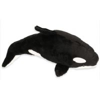 Pluche zeedieren orcas 22 cm - thumbnail