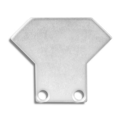 Eindkap E33 grijs voor LED profiel PL11